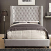 ROSABELLE Queen Bed, Ivory image