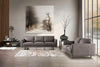 Mezzanotte Loveseat Gray