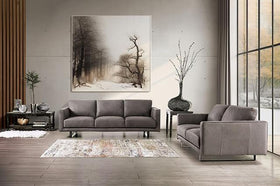 Mezzanotte Loveseat Gray