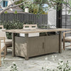 Bordeaux Dining Table w/ Fire Pit & Cooler
