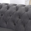 CASTELLON Loveseat, Dark Gray