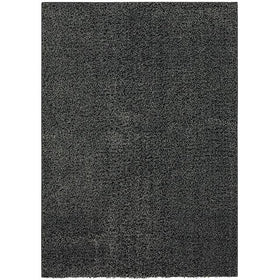 DUFUR 5' X 7' Area Rug, Dark Gray