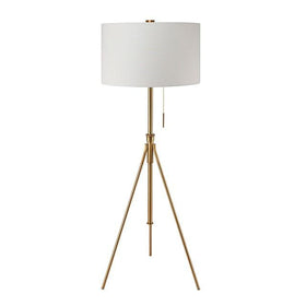 Zaya Stained Gold Floor Lamp