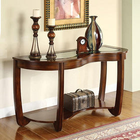 Crystal Falls Dark Cherry Sofa Table