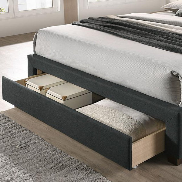 SYBELLA Twin Bed, Dark Gray