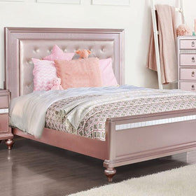 Ariston Rose Pink Twin Bed