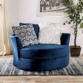 WALDPORT Swivel Chair, Navy