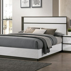 BIRSFELDEN Queen Bed, White