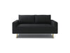 ELVERUM Loveseat, Black