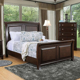 Litchville Brown Cherry Cal.King Bed