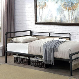 Vidar Sand Black Daybed