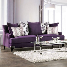 Sisseton Purple Sofa