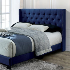 JENELLE Twin Bed, Navy