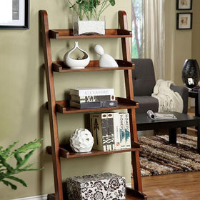 Lugo Antique Oak Ladder Shelf