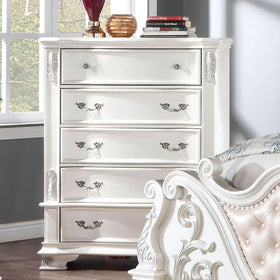 ESPARANZA Chest, Pearl White