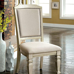 HOLCROFT Antique White/Ivory Side Chair (2/CTN)