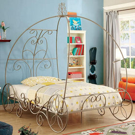 ENCHANT Champagne/White Twin Bed