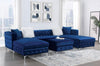 CIABATTONI Sectional, Navy