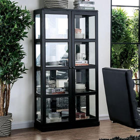 Vilas Black Curio Cabinet