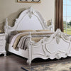 Francione Bed Chrome & Cherry