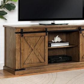 BORREGO TV Stand, Dark Oak