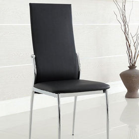 Kalawao Black Side Chair (2/CTN)