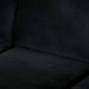 LOMMA Black Ottoman