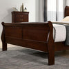 LOUIS PHILIPPE Twin Bed, Cherry