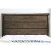 Rexburg Wire-Brushed Rustic Brown E.King Bed