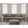 SARIN Warm Gray Ottoman