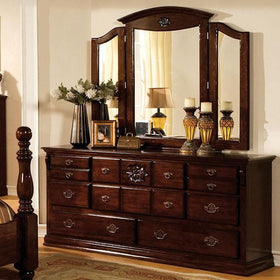 Tuscan II Glossy Dark Pine Dresser