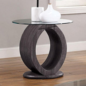 Lodia Gray End Table