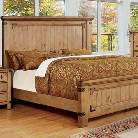 PIONEER Weathered Elm Cal.King Bed