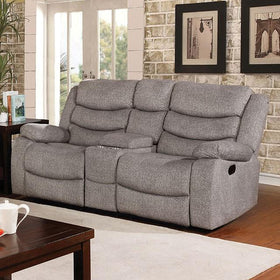 Castleford Light Gray Console Love Seat