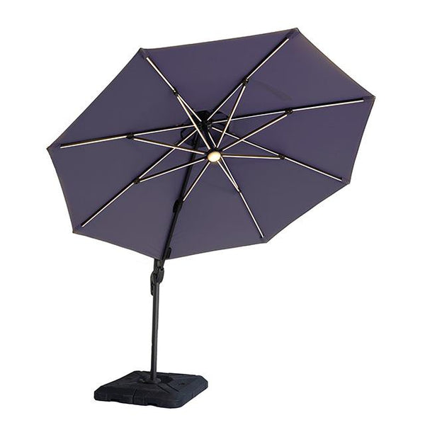 Fera 10 Ft Round Umbrella w/ LED Bulb + 37