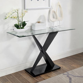 XANTHUS Sofa Table, Black