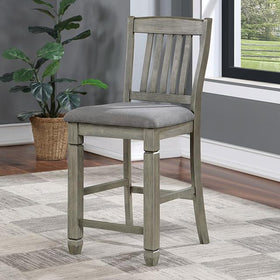 ANAYA Counter Ht. Chair (2/CTN), Gray/Lt. Gray