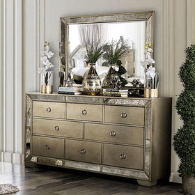 LORAINE Champagne Dresser