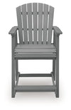 Sanctuary Beach Outdoor Counter Height Bar Stool (Set of 2)