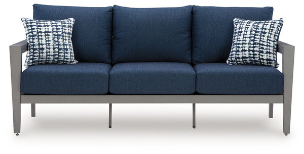 Gali Outdoor Sofa/Chairs/Table Set (Set of 4)