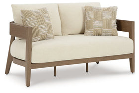 Serene Bay Outdoor Loveseat with Cushion