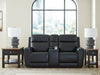 5Z-Comfort Power Reclining Loveseat with Console