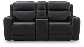 5Z-Comfort Power Reclining Loveseat with Console