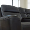 5Z-Comfort Power Reclining Loveseat with Console