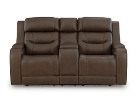 Knightington Power Reclining Loveseat with Audio Seating