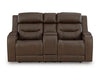 Knightington Power Reclining Loveseat with Audio Seating