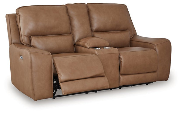 DeepWakes Power Reclining Loveseat with Console