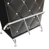 Fuero Black/Chrome Bar Table (K/D)