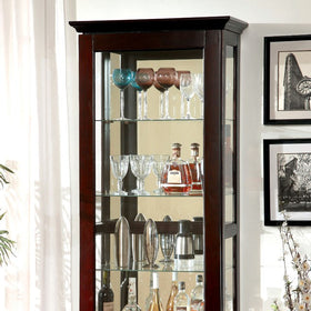 LUDDEN Dark Walnut Curio