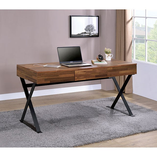 Tensed Sand Black Desk